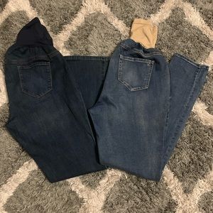 Maternity Jeans (Indigo Blue & Jessica Simpson)